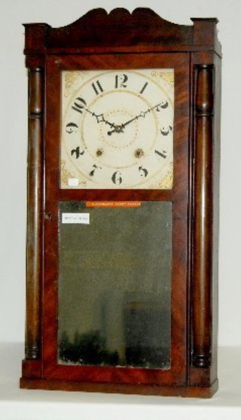 Seth Thomas Wood Works Column Clock