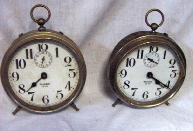 2 Westclox Big Ben Alarm Clocks