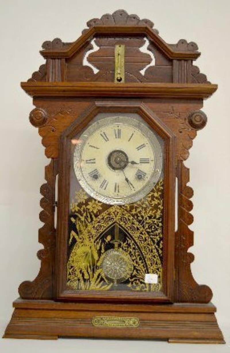 Seth Thomas Walnut Kitchen Clock