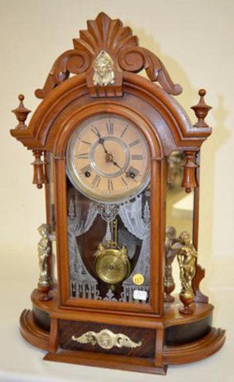 Gilbert Oak “Occidental” Parlor Clock