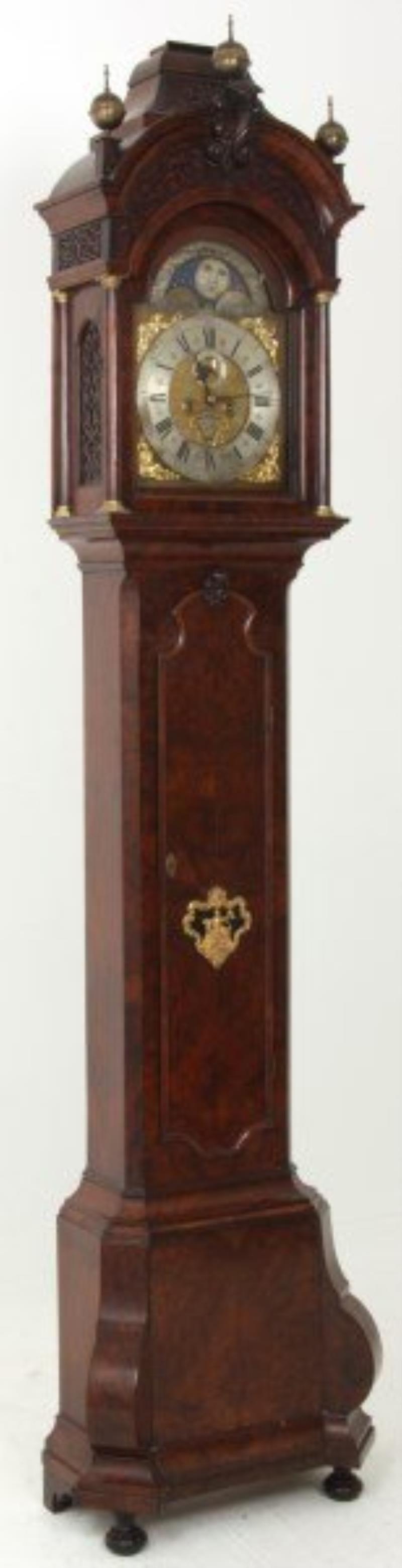 Paulus Bramer Dutch Tall Case Clock.