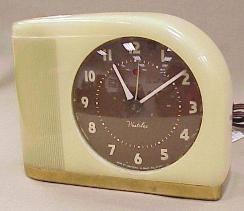 Westclox Alarm Clock 6 Â½” Long, 5″ Tall