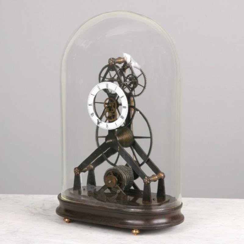 Contemporary skeleton clock