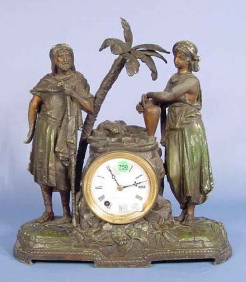 Seth Thomas Rebecca at the Well Figural Clock