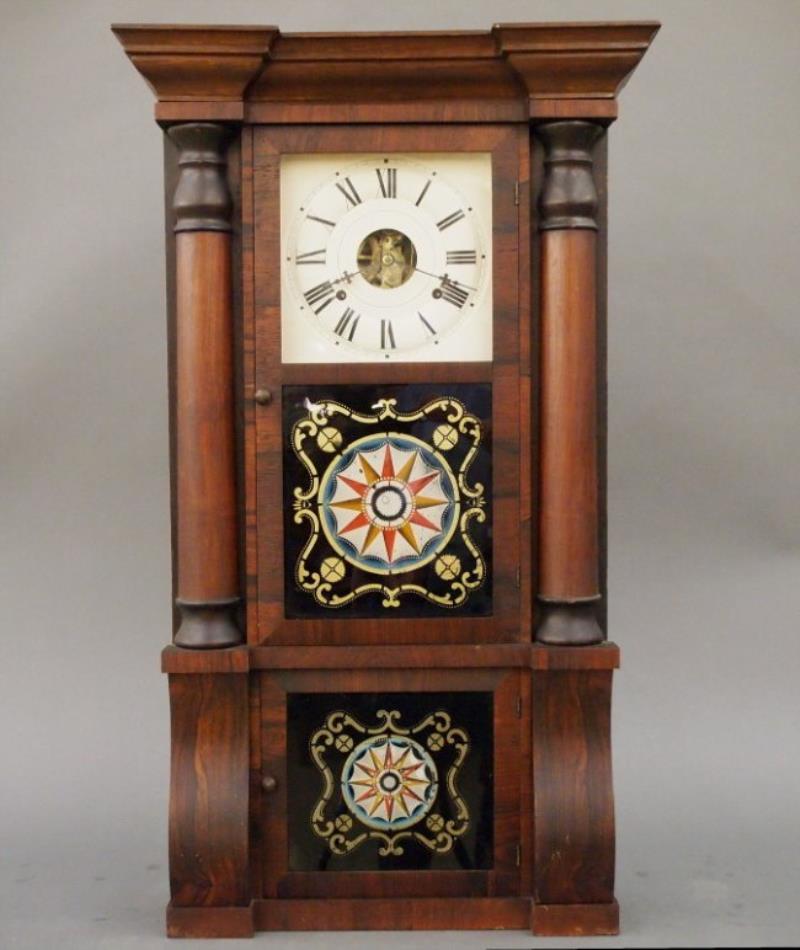 Seth Thomas Column & Cornice shelf clock