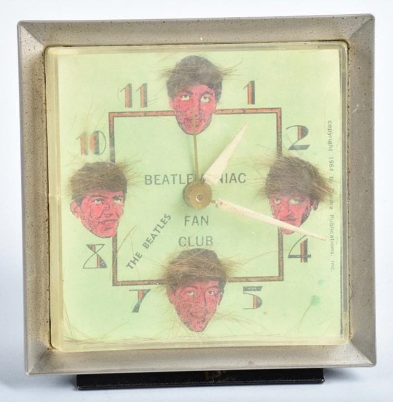 1964 BEATLES FAN CLUB ALARM CLOCK