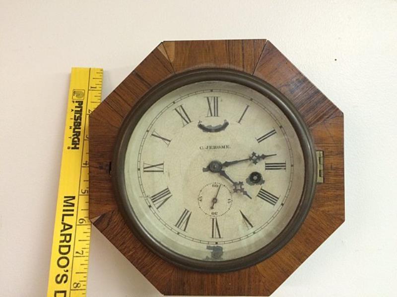 Rosewood C. Jerome Gallery Clock