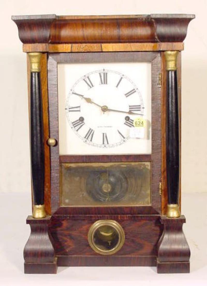 Seth Thomas Column Clock w/30 Hour Label