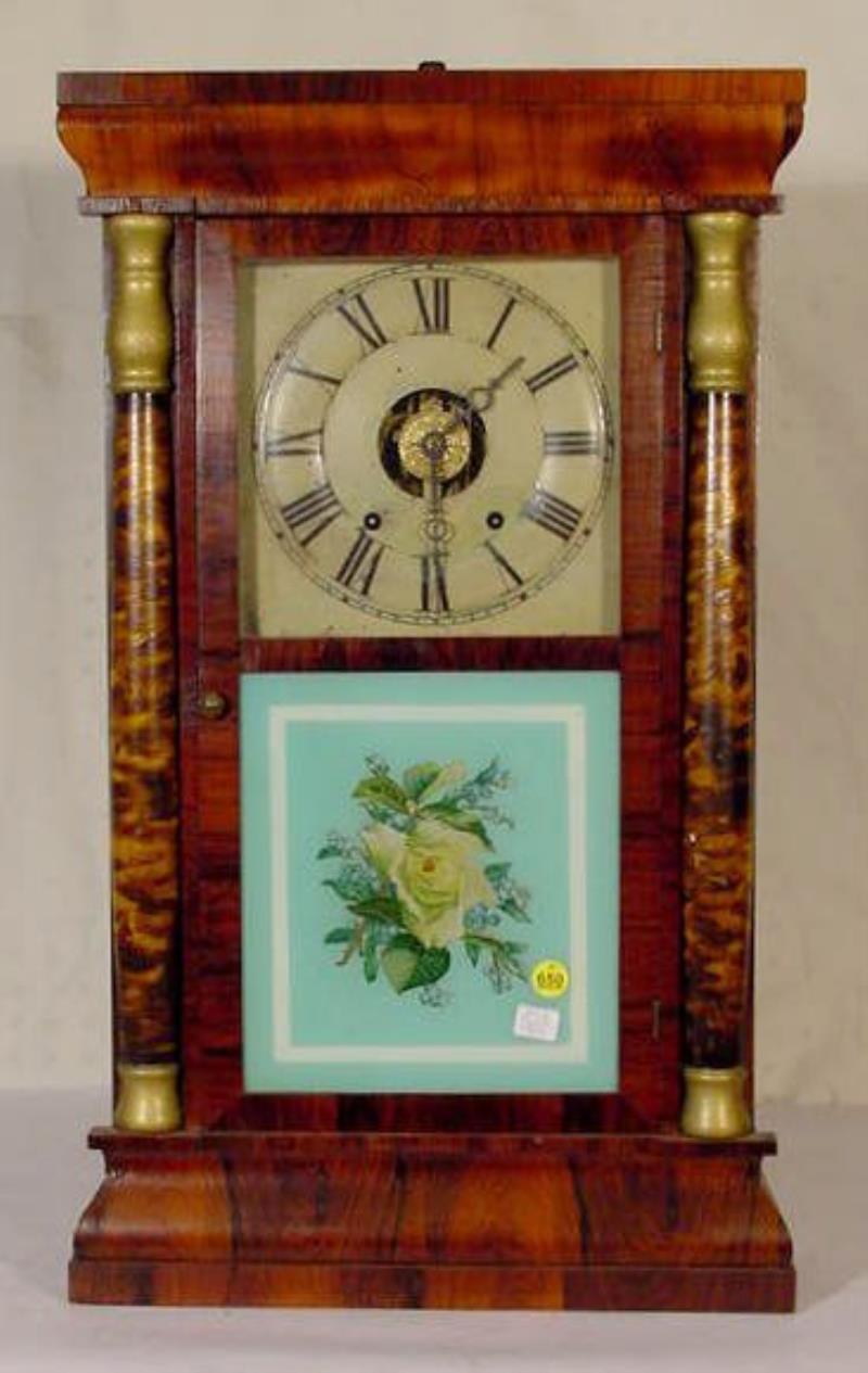 Seth Thomas 30 Hour Rosewood Shell Column Clock