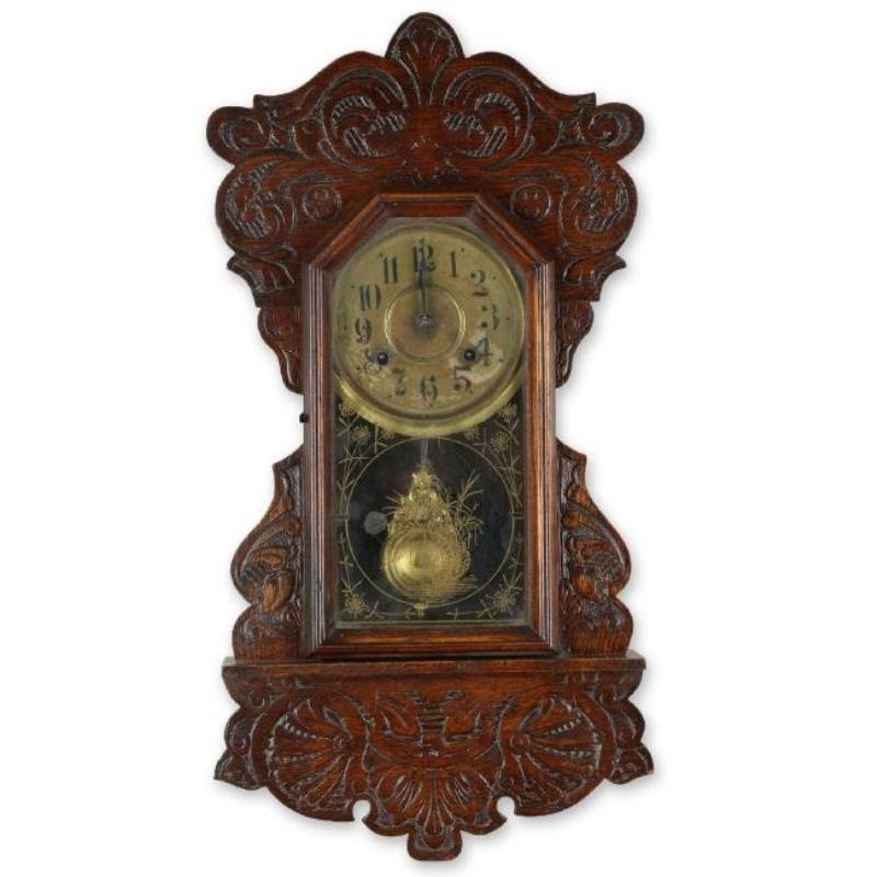 New Haven Hanging Gingerbread Wall Clock