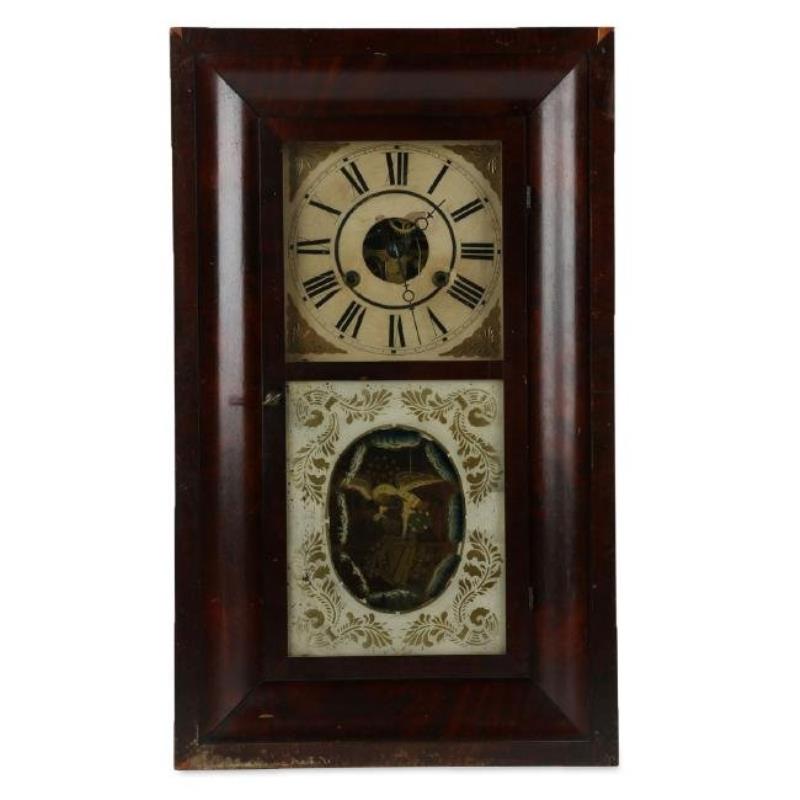 C.1840 Chauncey Jerome “American Eagle” OG Mantel Clock