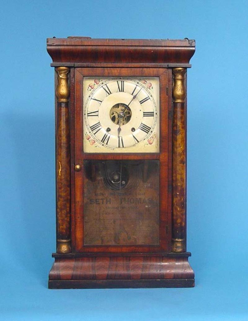 Seth Thomas Eight Day Column Clock