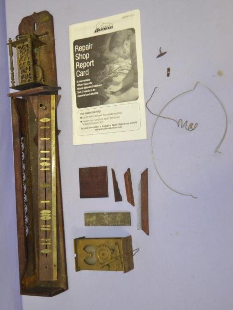 Chinese Stick Clock and Spare Movement (Project)