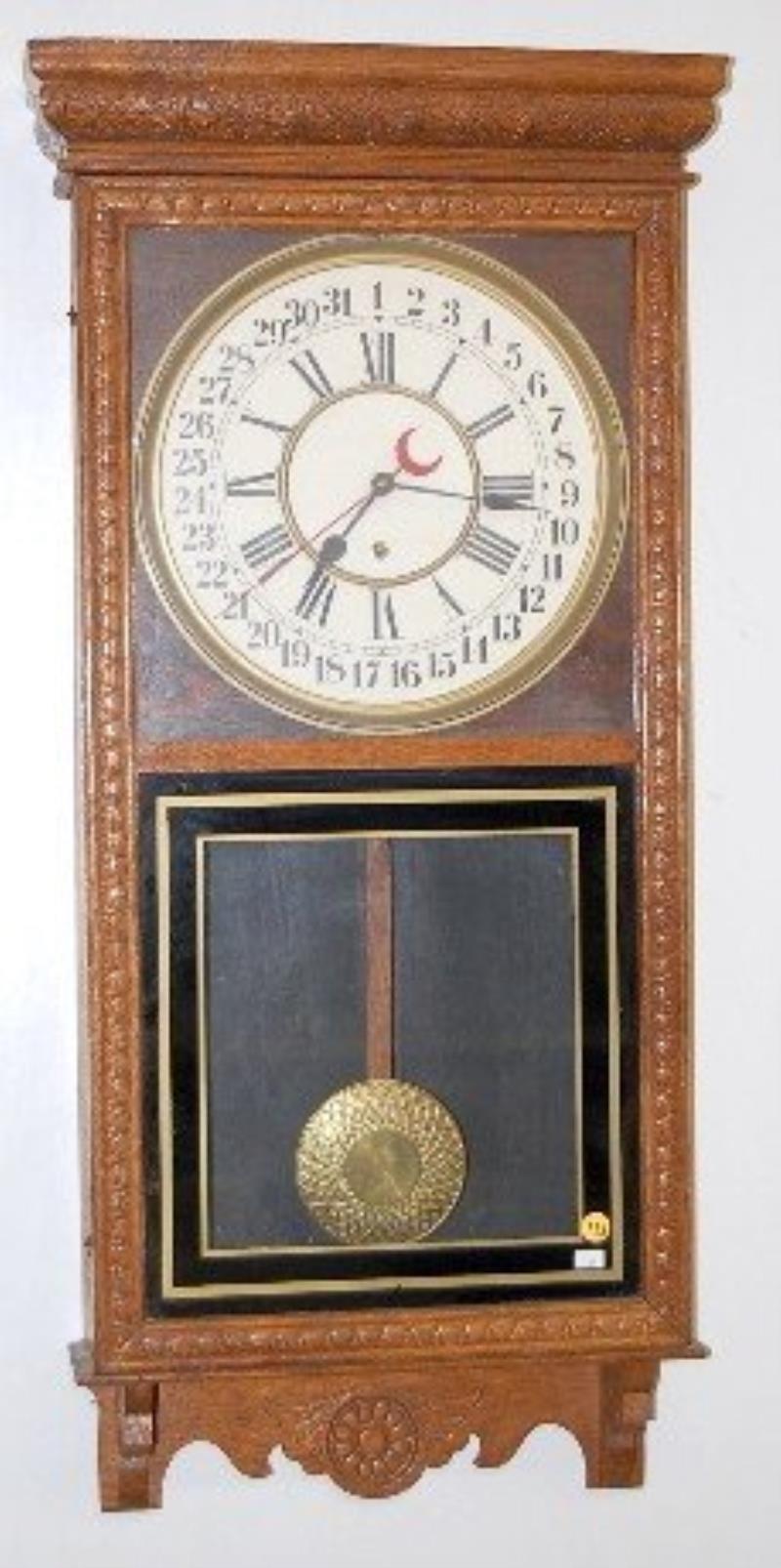 Sessions Regulator “E” Calendar Clock