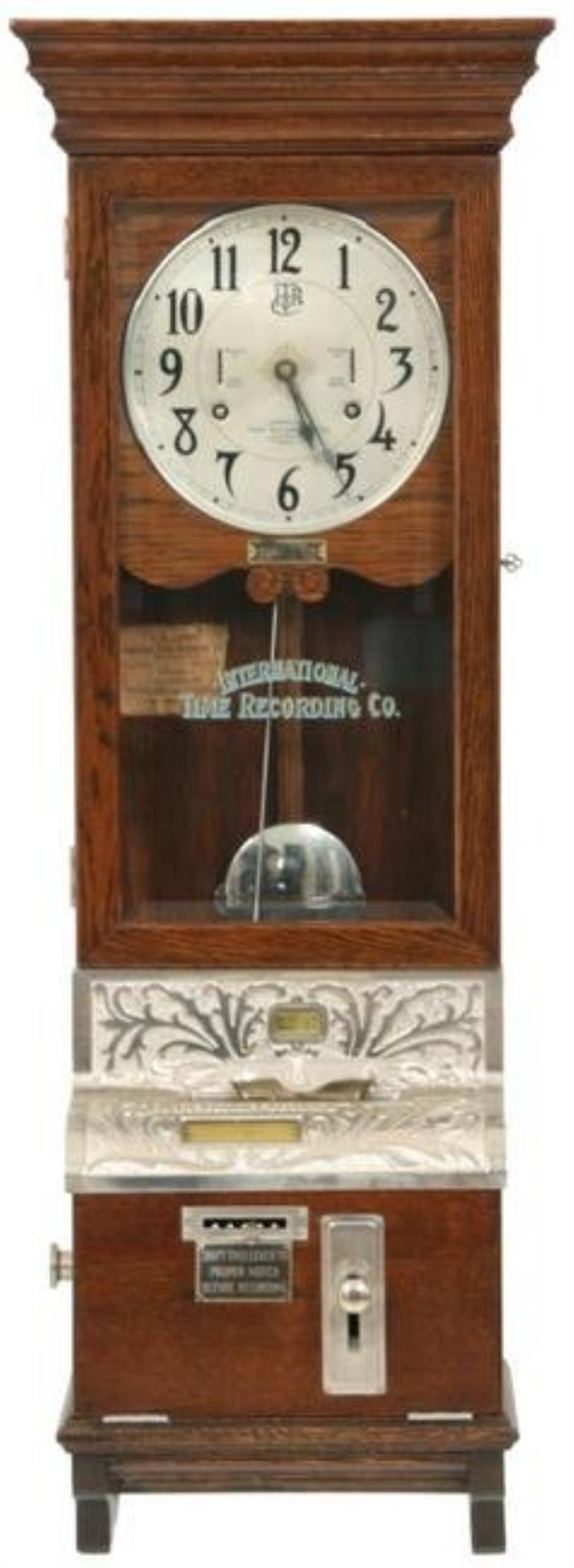 International Time Recorder Clock