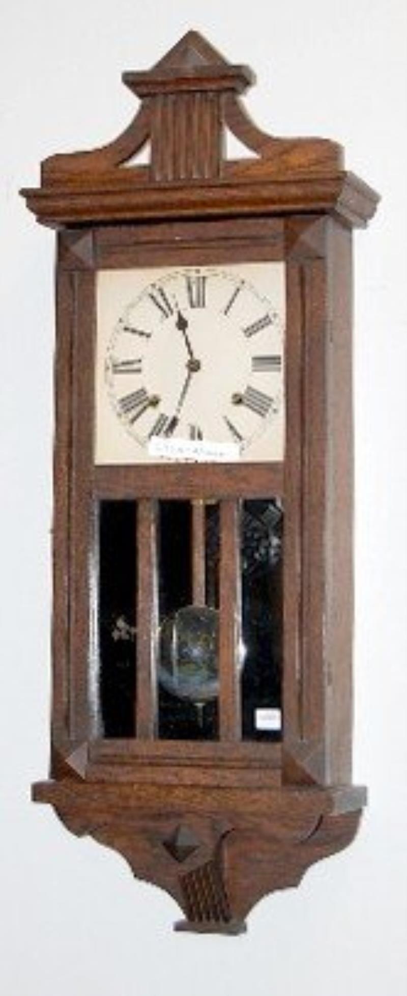 Gilbert Mission Oak Wall Clock