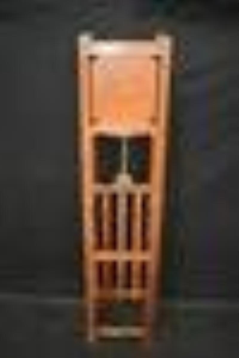 Waterbury Mission Oak tall case clock