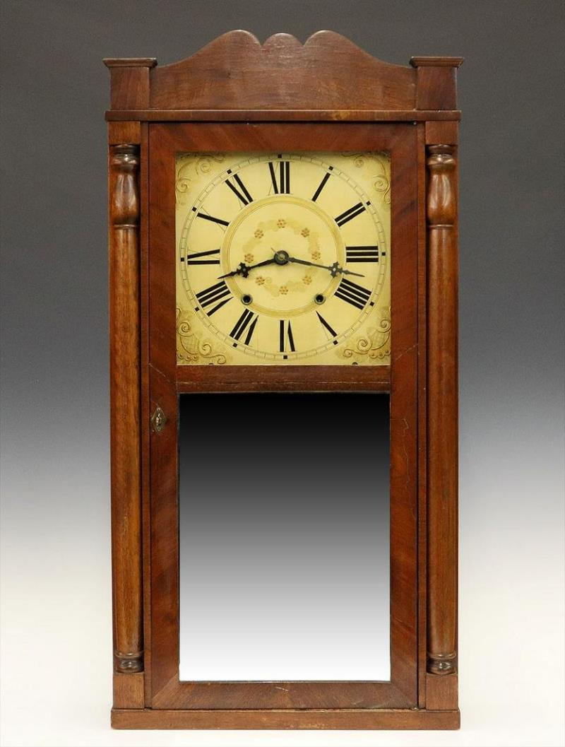 Elisha Hotchkiss Shelf Clock