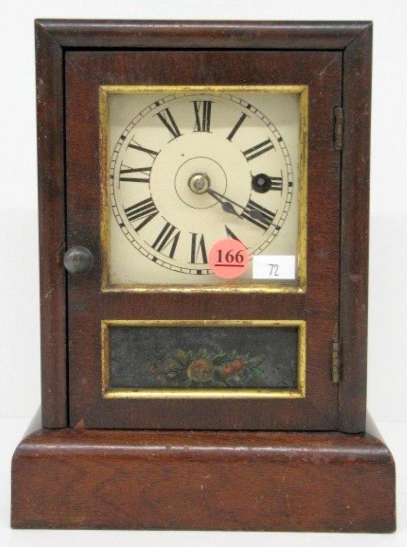 9 1/2″ Seth Thomas Rosewood Cottage Clock