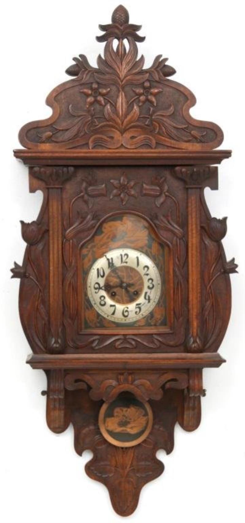 Friedrich Mauthe Free Swinger Wall Clock