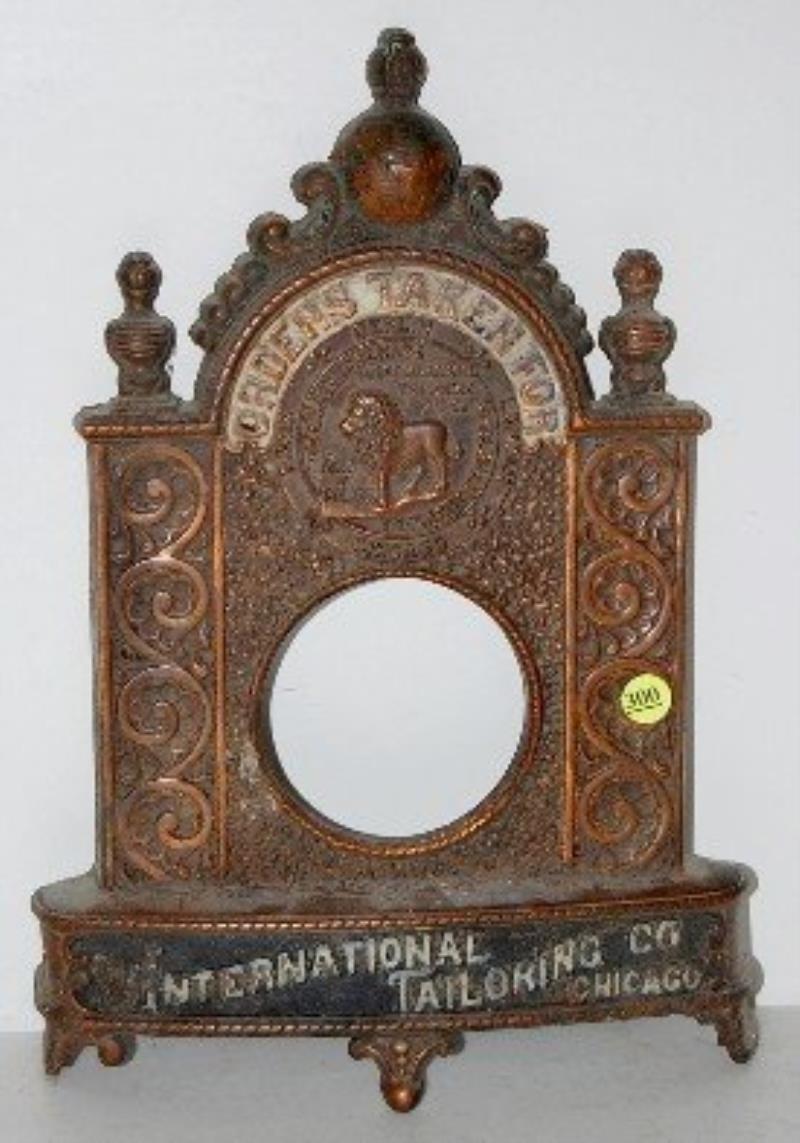 Cast Iron Clock Case, International Tailoring Co.