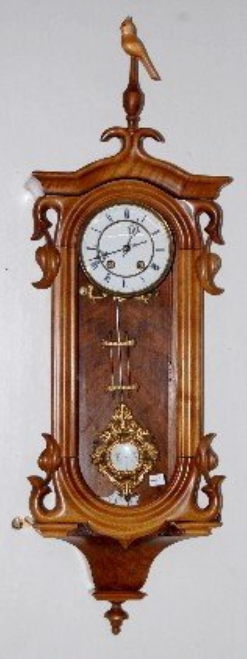 Miniature Lenzkirch Vienna Regulator Clock