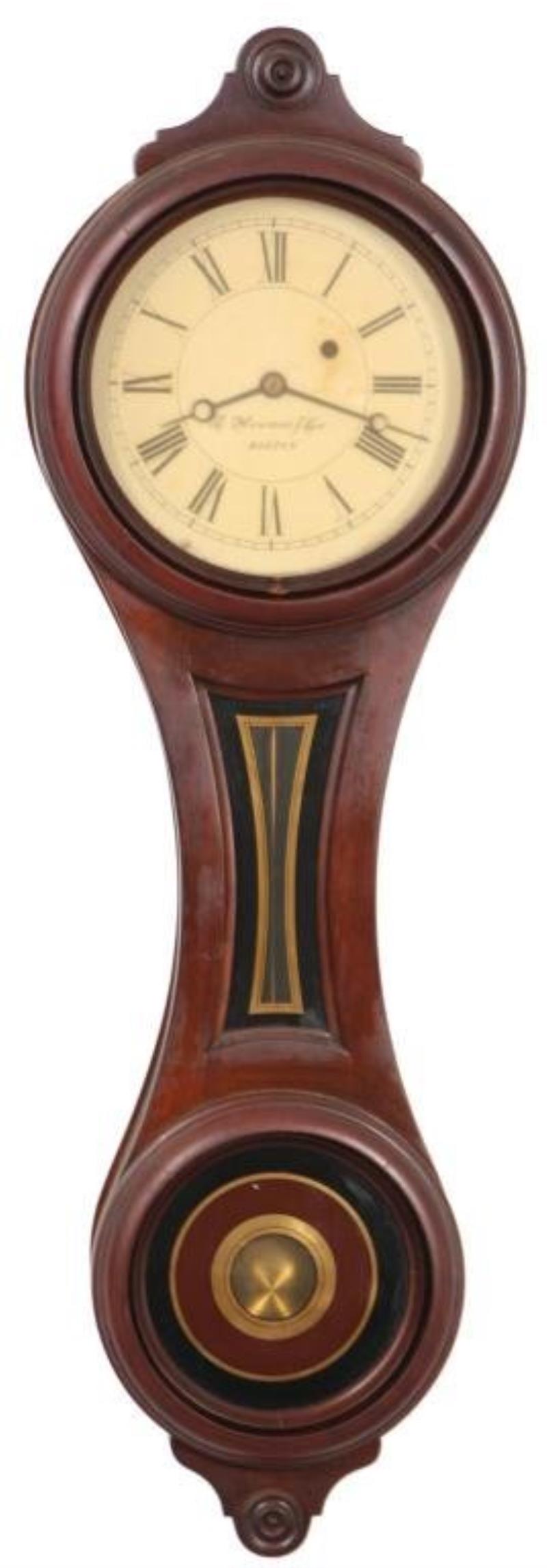 Howard No. 10 Figure Eight Wall Clock