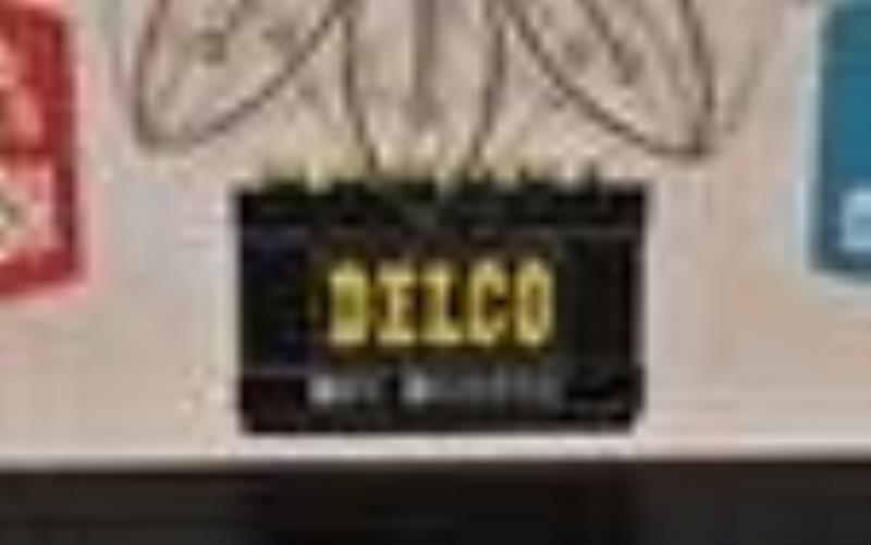 Delco Dry Charge Battery Clock Give-a-way Display