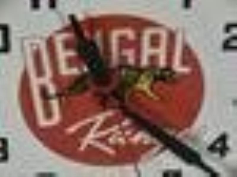 Bengal Ranges w/Logo Octagon Neon Clock