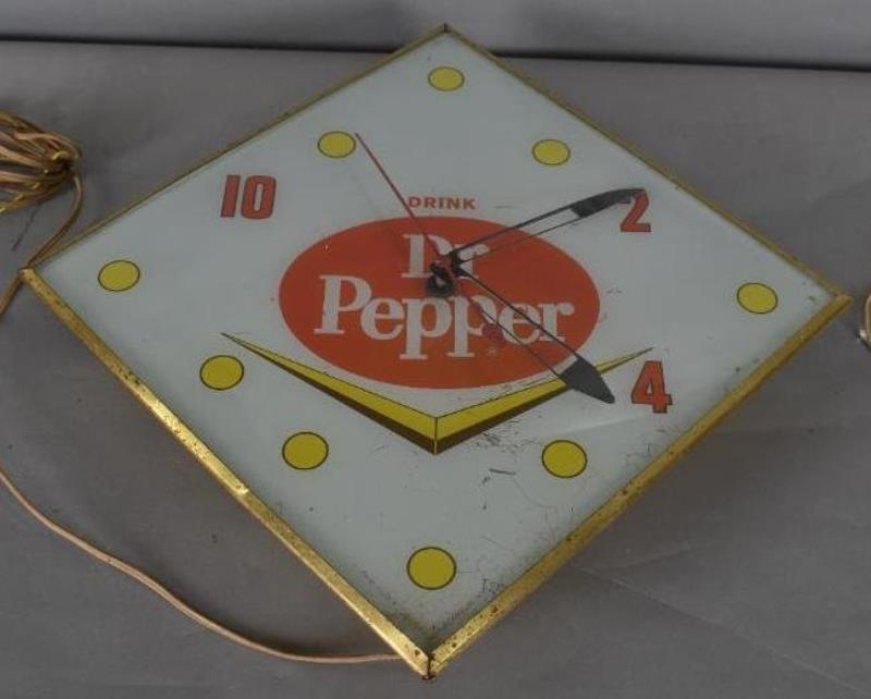 Drink Dr. Pepper Lighted Pam Clock