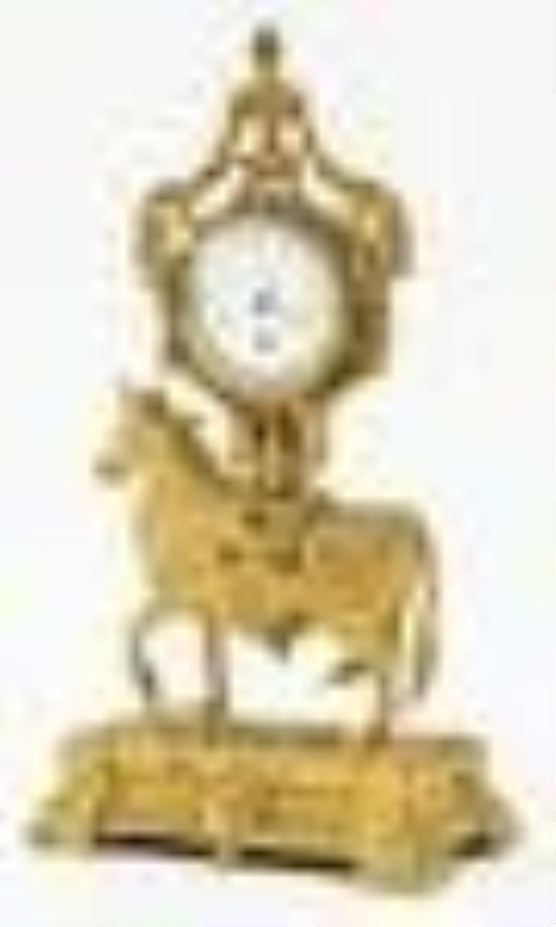 18th C. Ormolu Neoclassical Standing Clock
