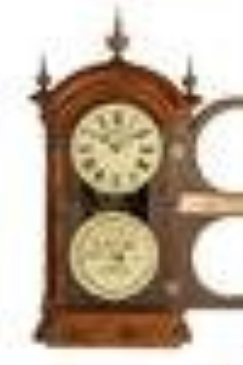 19th Cent. Antique Southern Calendar Fashion Clock