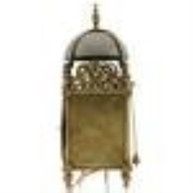 A Lantern Clock Signed James Green Althrope