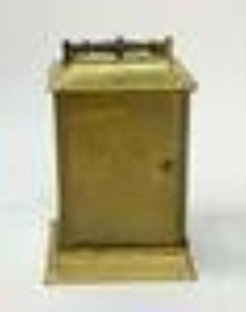 Glass and Bronze Mounted Carriage Clock