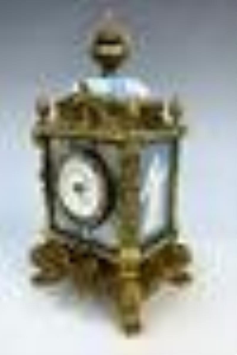 Tiffany & Co. Bronze Jasperware Clock