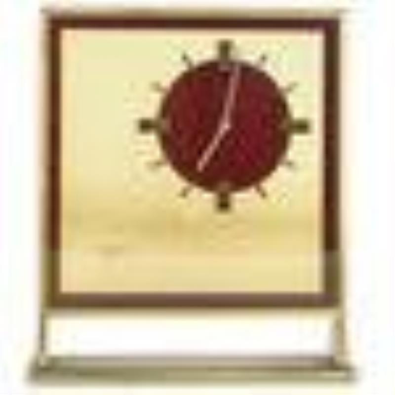Vintage Jaeger Lecoultre Brass Clock