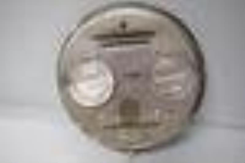 Lighted Mercury Outboard Motors clock