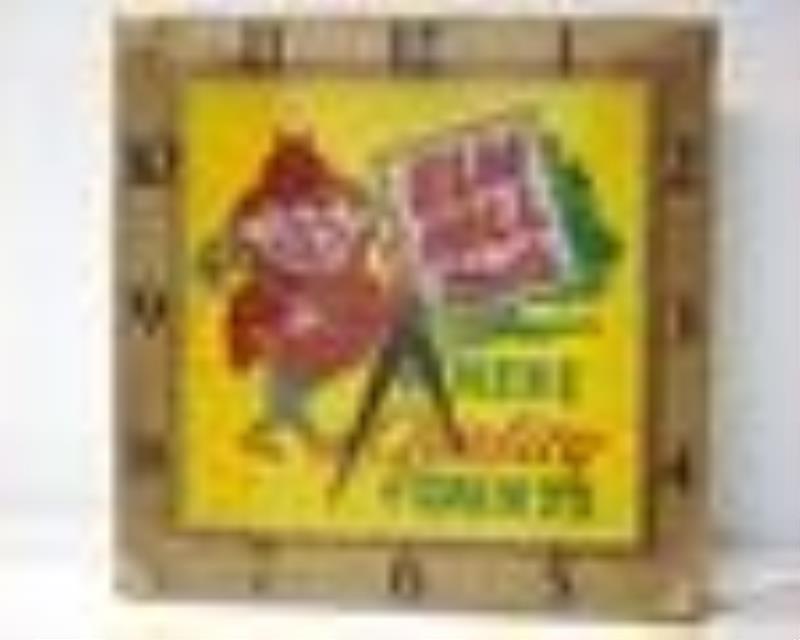 Elm Hill Meats lighted clock