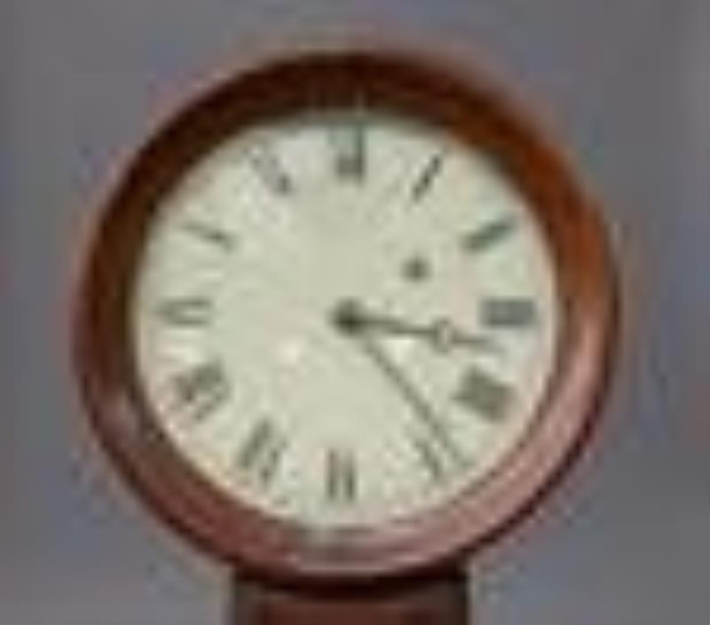 Howard style 1-weight banjo clock,