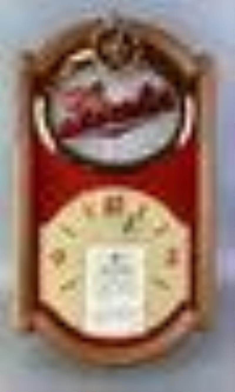 Strohs Beer Light Up Advertising Clock