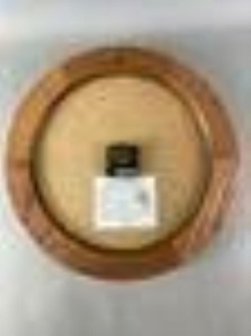 Miller Beer Oak Framed Advertising Clock