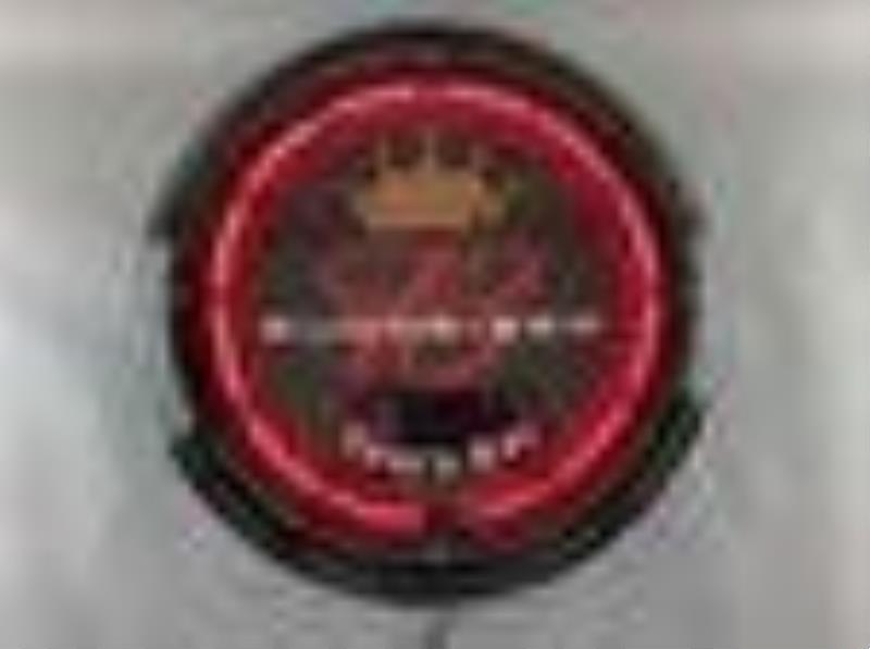 Budweiser Advertising Neon clock