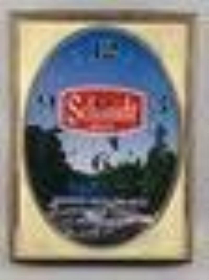 Vintage Schmidt Beer Advertising Clock
