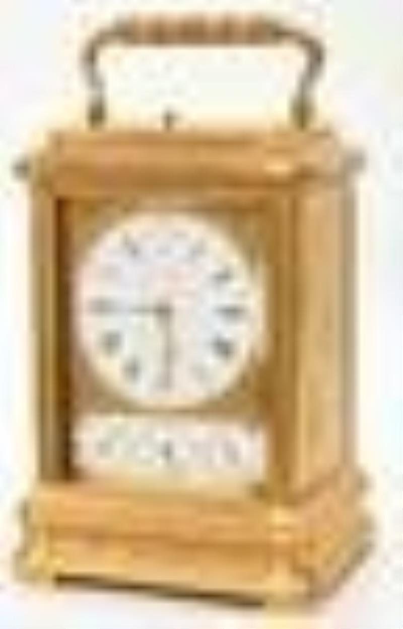 Drocourt Giant Grande Sonnerie Repeating Carriage Clock