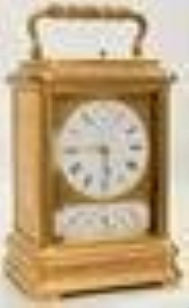 Drocourt Giant Grande Sonnerie Repeating Carriage Clock