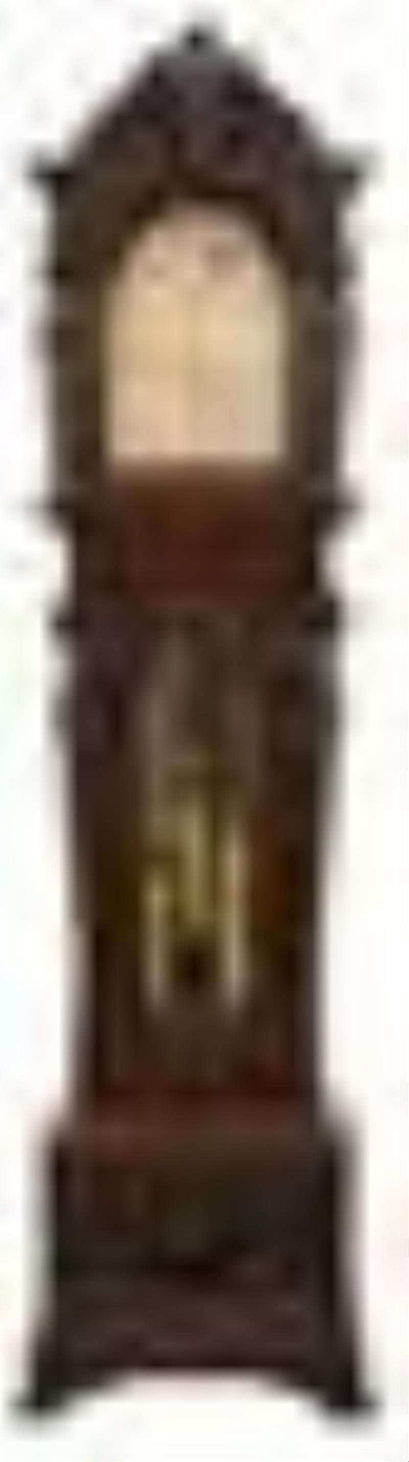 R.J. Horner & Co. Mahogany Nine-Tube Grandfather Clock