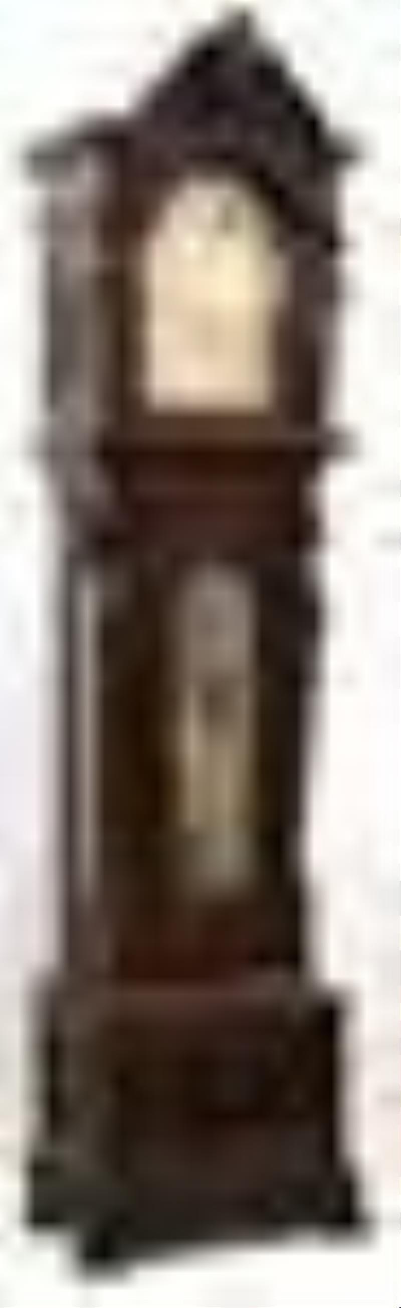 R.J. Horner & Co. Mahogany Nine-Tube Grandfather Clock