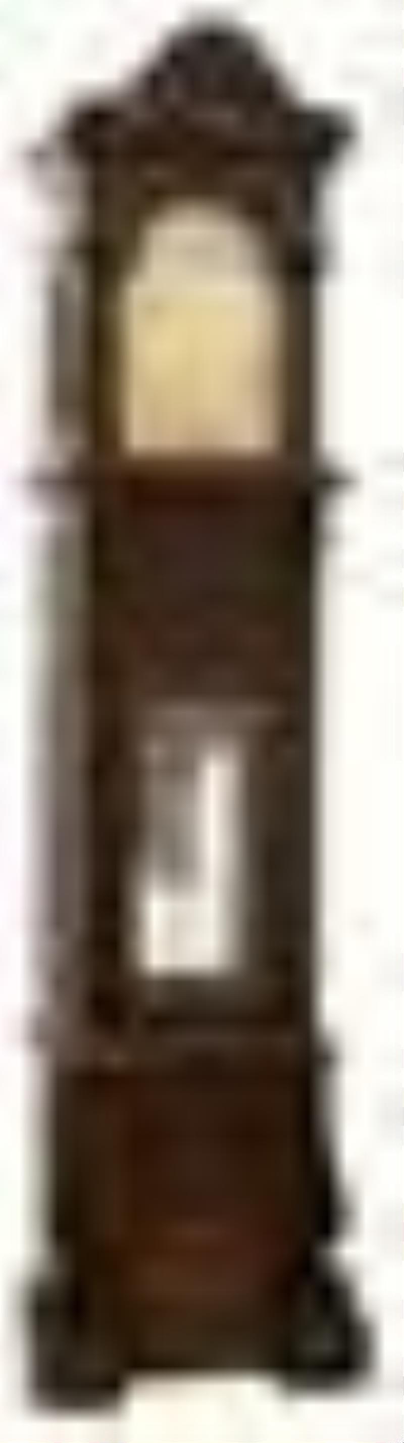 Theodore B. Starr Oak Nine-Tube Grandfather Clock