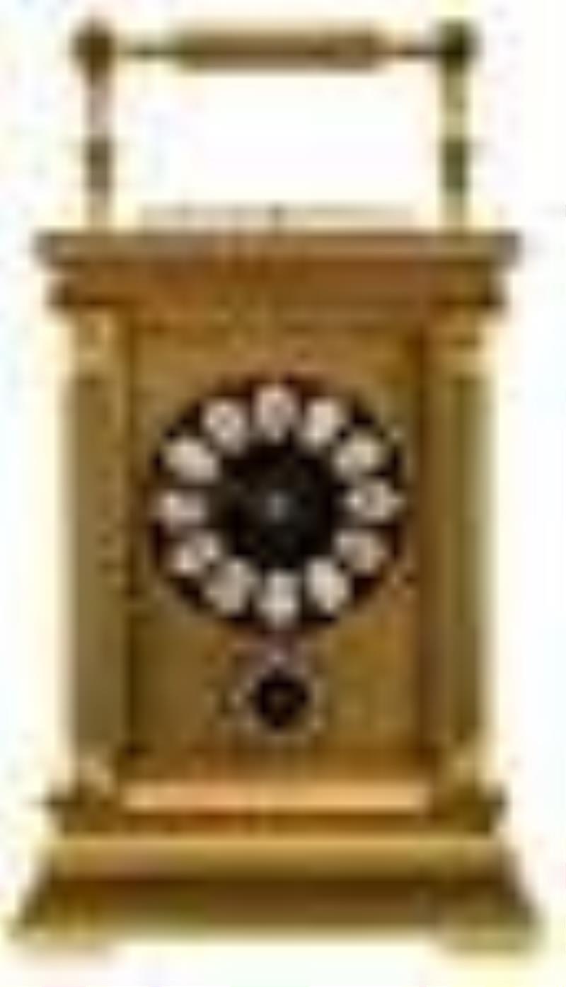 French Grand Sonnerie Repeater Carriage Clock
