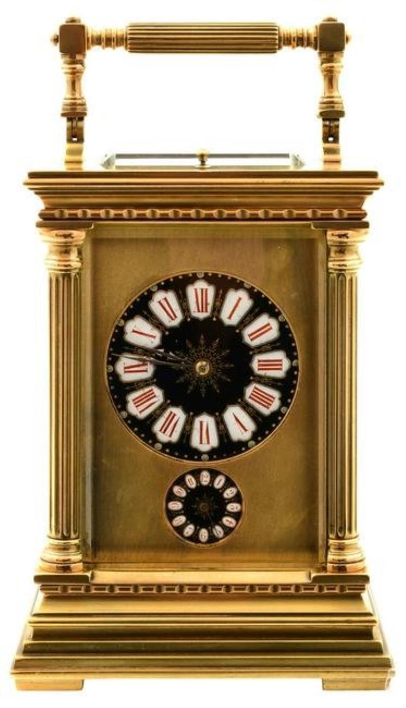 French Grand Sonnerie Repeater Carriage Clock